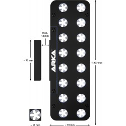 ARKA MyReef-Frag Rack 16 Löcher- Magnetischer Stecklingshalter