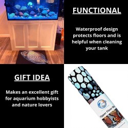 Flipper Aquarienmatte mit Zapfen - Tapis 75 x 45 cm