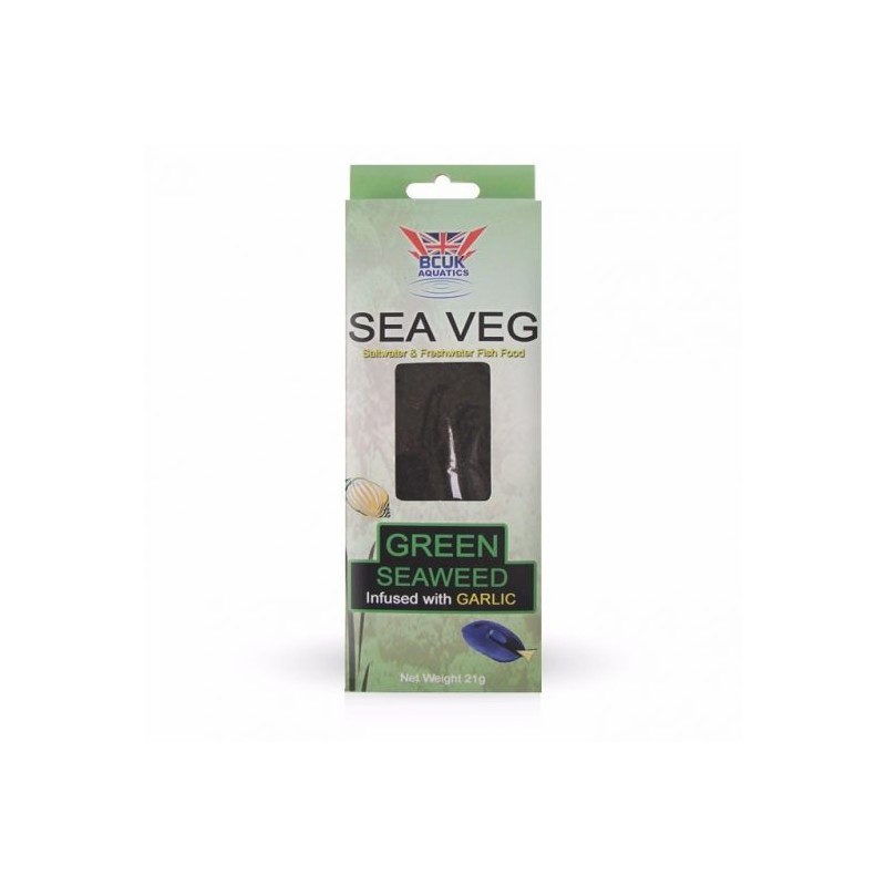 BCUK Sea Veg- Meeresalgen mit Knoblauch 21gr