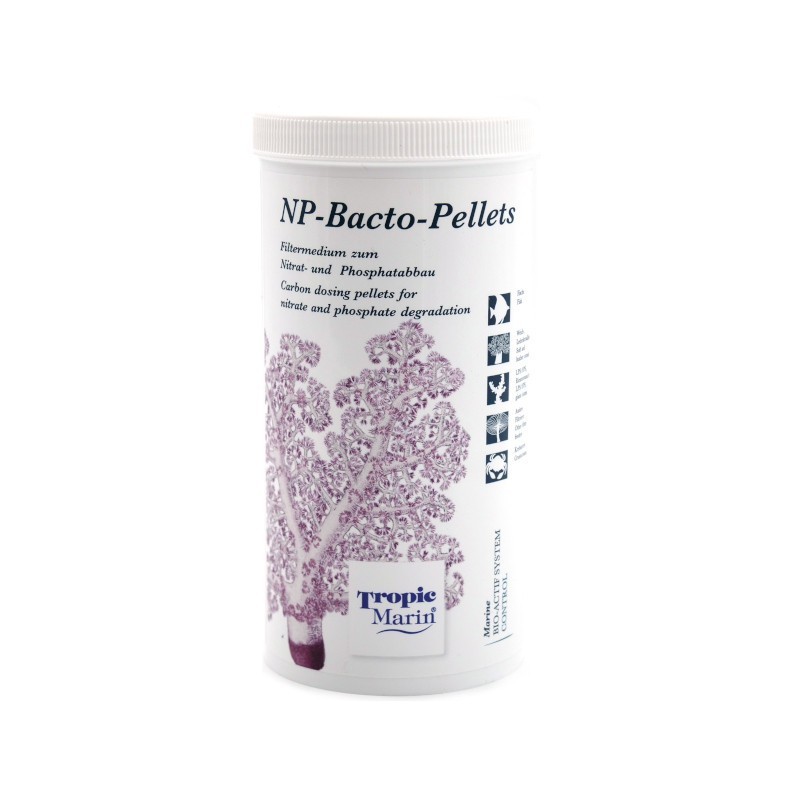 TROPIC MARIN Np-Bacto-Pellets 500 ml- Résine anti nitrates et phosphates