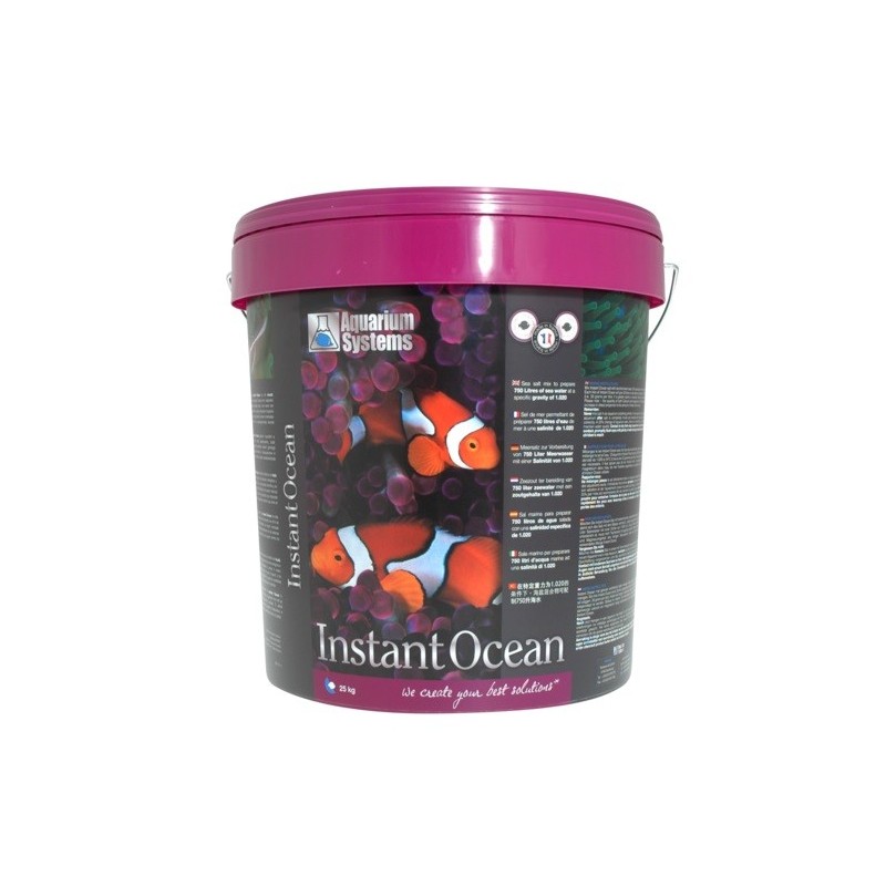 AQUARIUM SYSTEMS Instant Ocean 20 kg - Sel für Aquarien