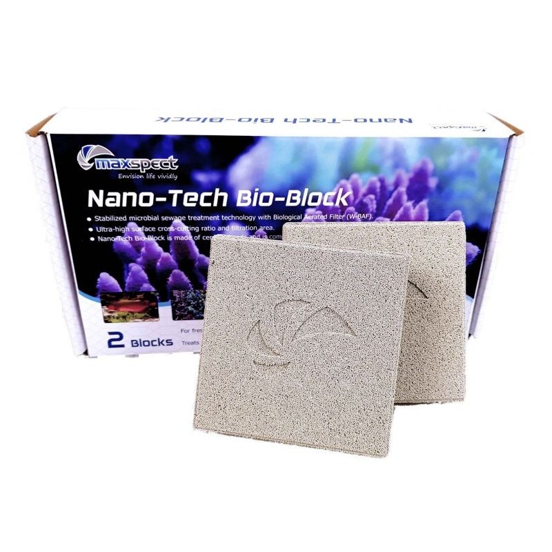 MAXSPECT Nano-Tech Bio-Block 2 Stück – Bakterienunterstützung