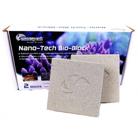 MAXSPECT Nano-Tech Bio-Block 2 Stück – Bakterienunterstützung