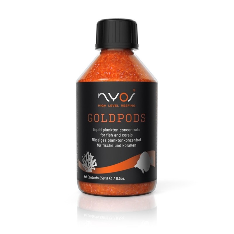 NYOS GOLDPODS 250 ml - Futter für Fische und Korallen