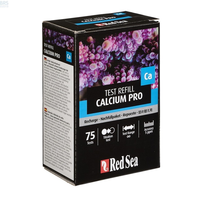 RED SEA Calcium Pro Test Refill- Nachfüllpackung Wassertest