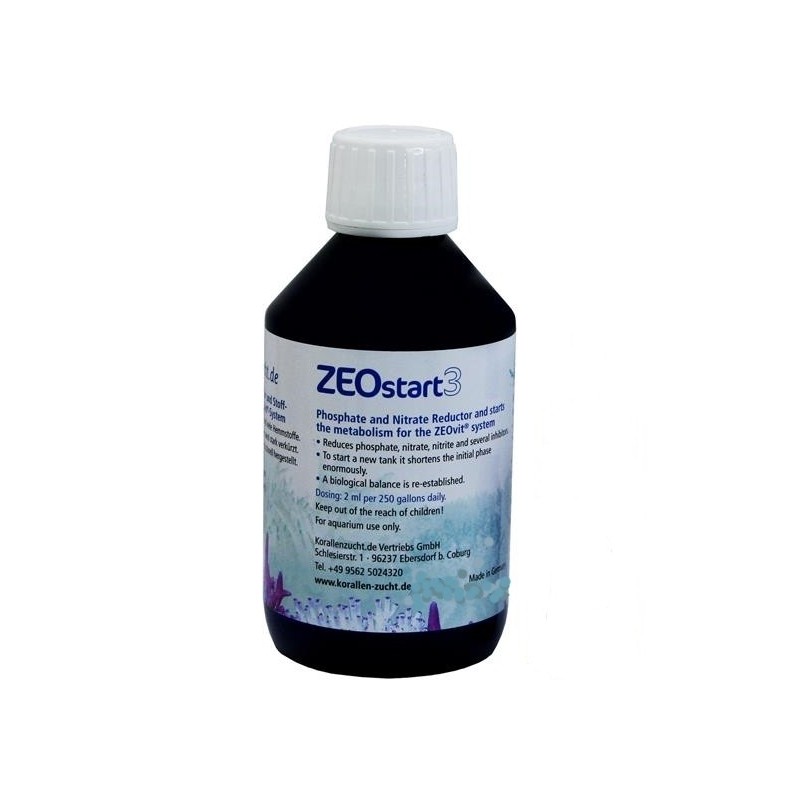 KORALLEN-ZUCHT ZEOstart 3 100 ml- NO3- und PO4-Reduzierer