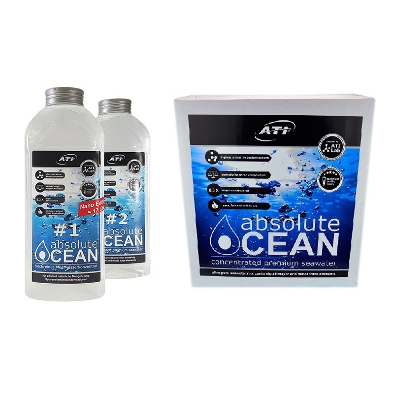 ATI - Absolute Ocean - 2 x 2.4l - Konzentriertes Meerwasser