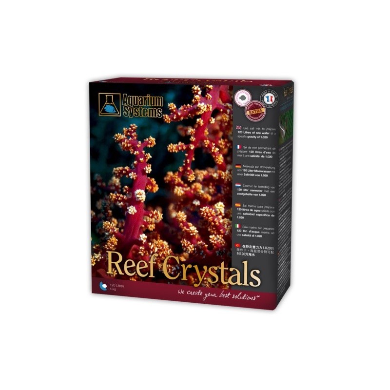 AQUARIUM SYSTEMS Reef Crystals 4 kg - Sel für Aquarium