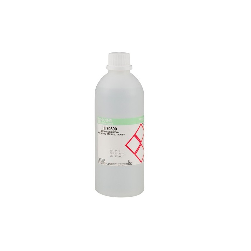 HANNA HI70300 500 ml – Aufbewahrungslösung für pH-/Redox-Elektrode