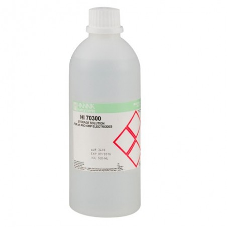 HANNA HI70300 500 ml – Aufbewahrungslösung für pH-/Redox-Elektrode