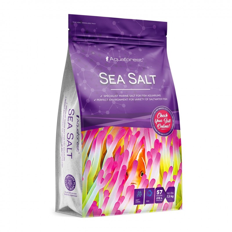 AQUAFOREST Sea Salt 7,5 kg – Salz für Aquarium