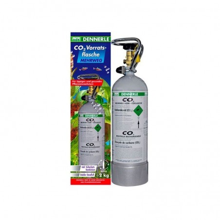 DENNERLE Nachfüllbare CO2-Flasche – 2 kg