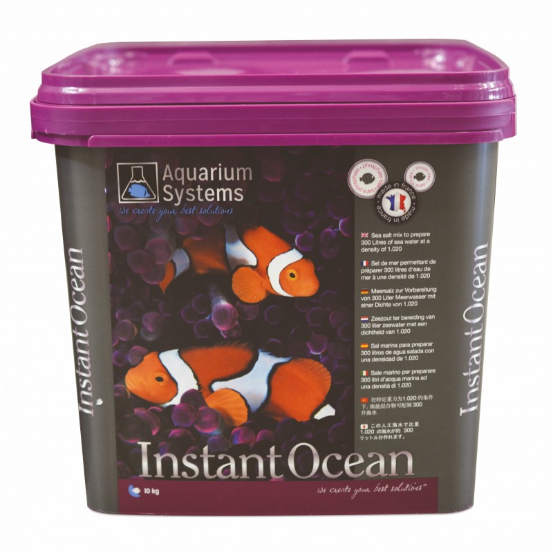 AQUARIUM SYSTEMS Instant Ocean 10 kg - Sel für Aquarien