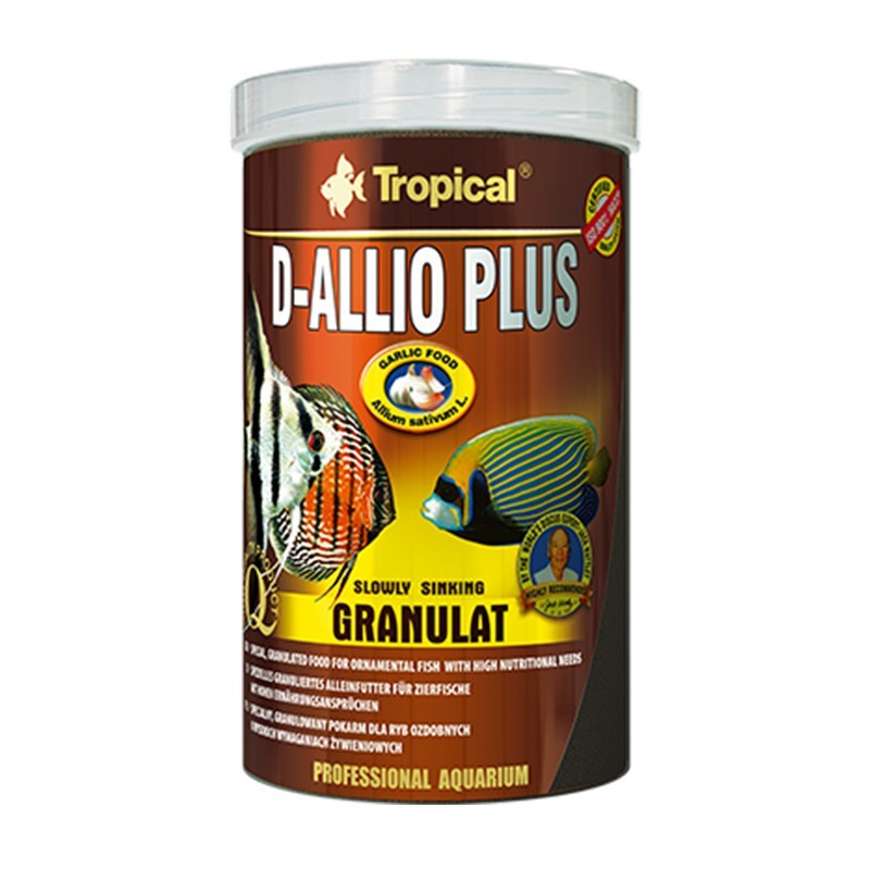 TROPICAL D-Allio Plus Granulat 250 ml - Nourriture pour poissons d’ornements