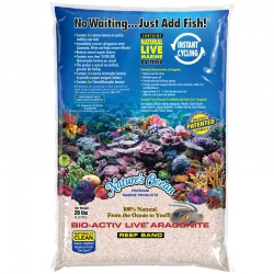 Nature's Ocean Samoa Pink Reef Sand 9,07 kg - Lebender Sand für Aquarien