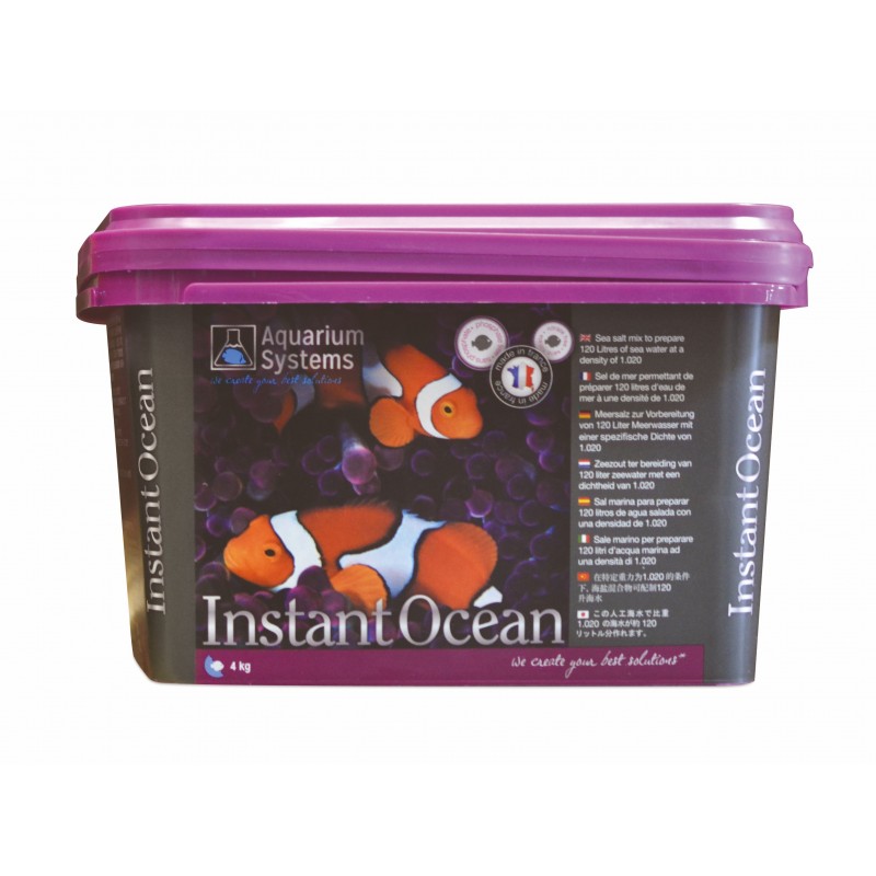 AQUARIUM SYSTEMS Instant Ocean 4 kg - Sel für Aquarien