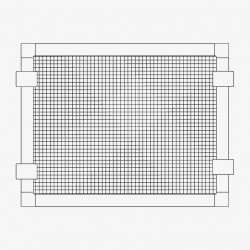 WATERBOX Mesh Deckel Würfel 20- Filet de protection