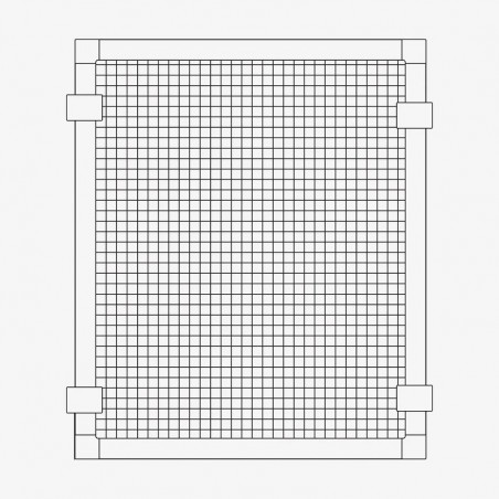 WATERBOX Mesh Lid Cube 25 Peninsula- Springschutz