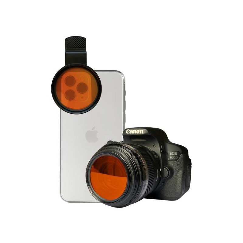 D-D Coral Colour Lens XL- Clip für das Handy