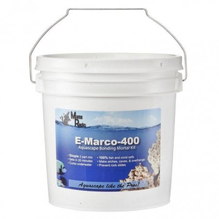 MARCOROCKS E-Marco-400 Aquascaping-Mörtel – Zement für das Aquarium