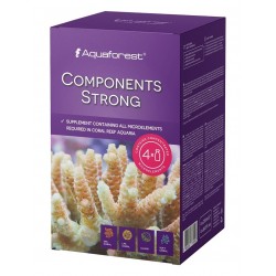 AQUAFOREST Component Strong 4x250 ml- Spurenelemente für Korallen