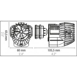 SICCE XStream 3500 – Brühpumpe 3500 L/H